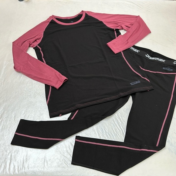 PolarMax NX SKIN BASELAYER SET - Blk/Berry - Picture 1 of 16